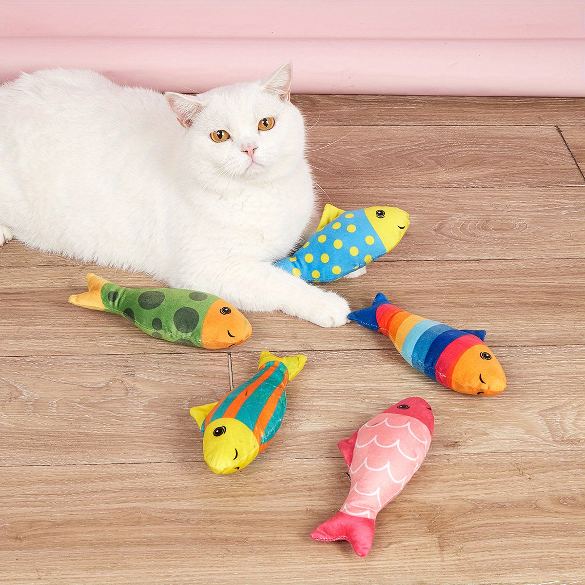 Swimming Fish Cat Toy - Temu