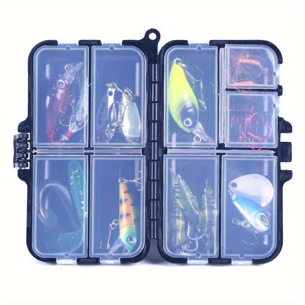 Fishing Tackle Box With Gear - Temu