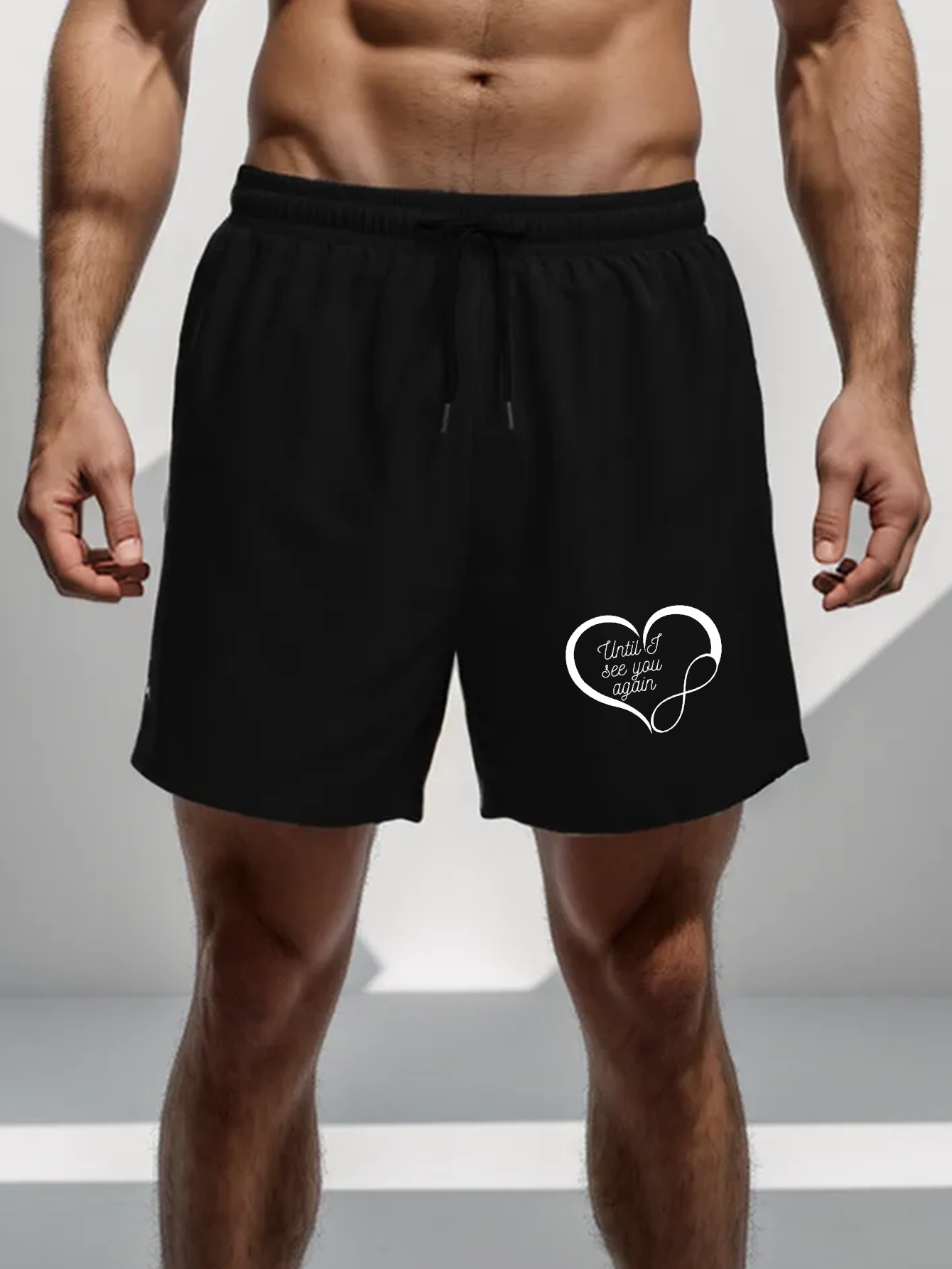 casual shorts spring mens pocket sports summer bodybuilding denim
