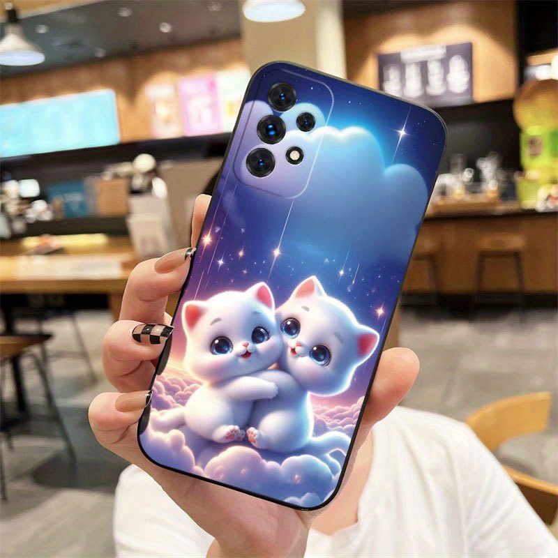 TEMU Stylish And Attractive Premium Tpu Phone Case For Galaxy Models Including A02, A03, A04, A11, A12, A32, And More.
