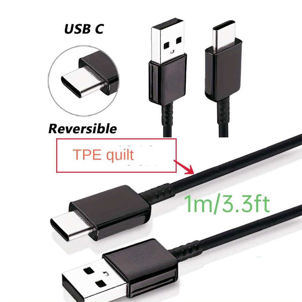 3フィート Type C 高速充電ケーブル USB C To USB A データケーブル 
