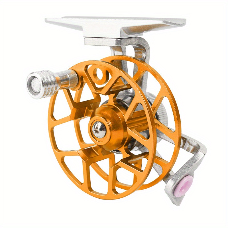 VGEBY Carrete de pesca Spinning Metal Línea de Pesca Rueda Mar Polo Roca  Raft Pesca Spinning Reel Pesca Accesorio de Pesca