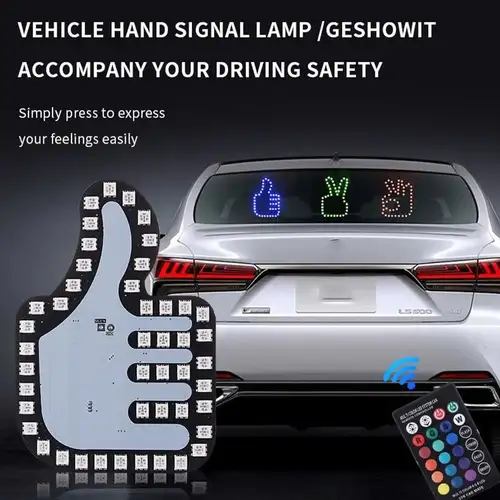 Hand Gesture Light Für Auto, LED Auto Beleuchtung Gestenlicht