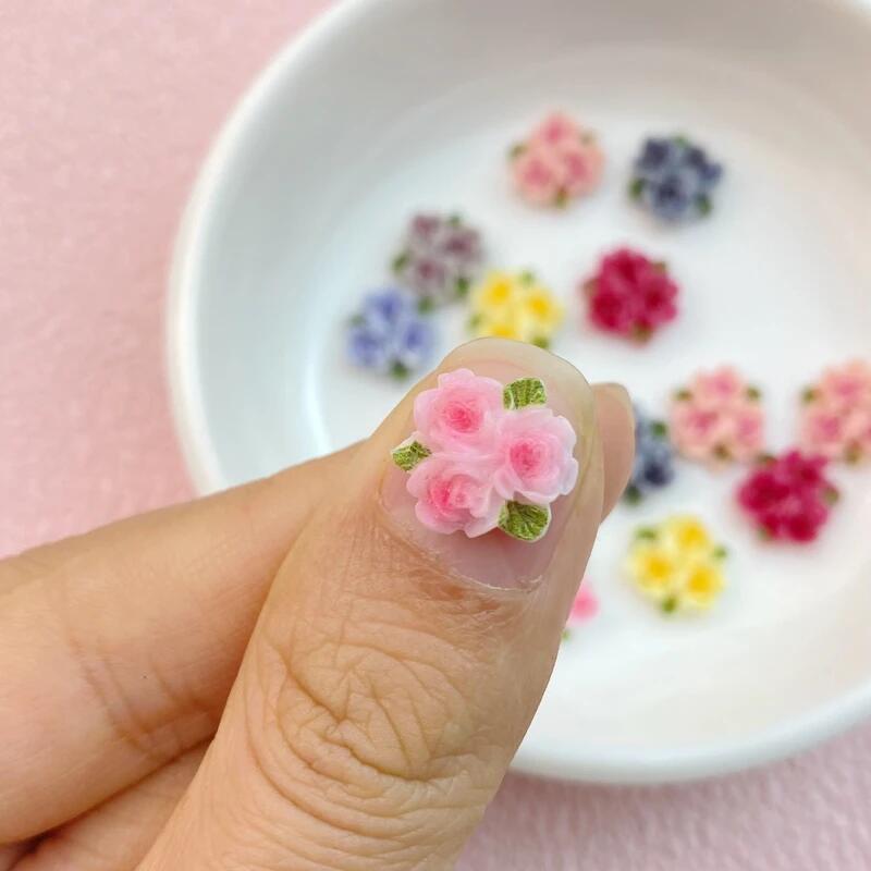 200 Pezzi Misti Colorati Piccoli Fiori Secchi Sfusi Stampi - Temu