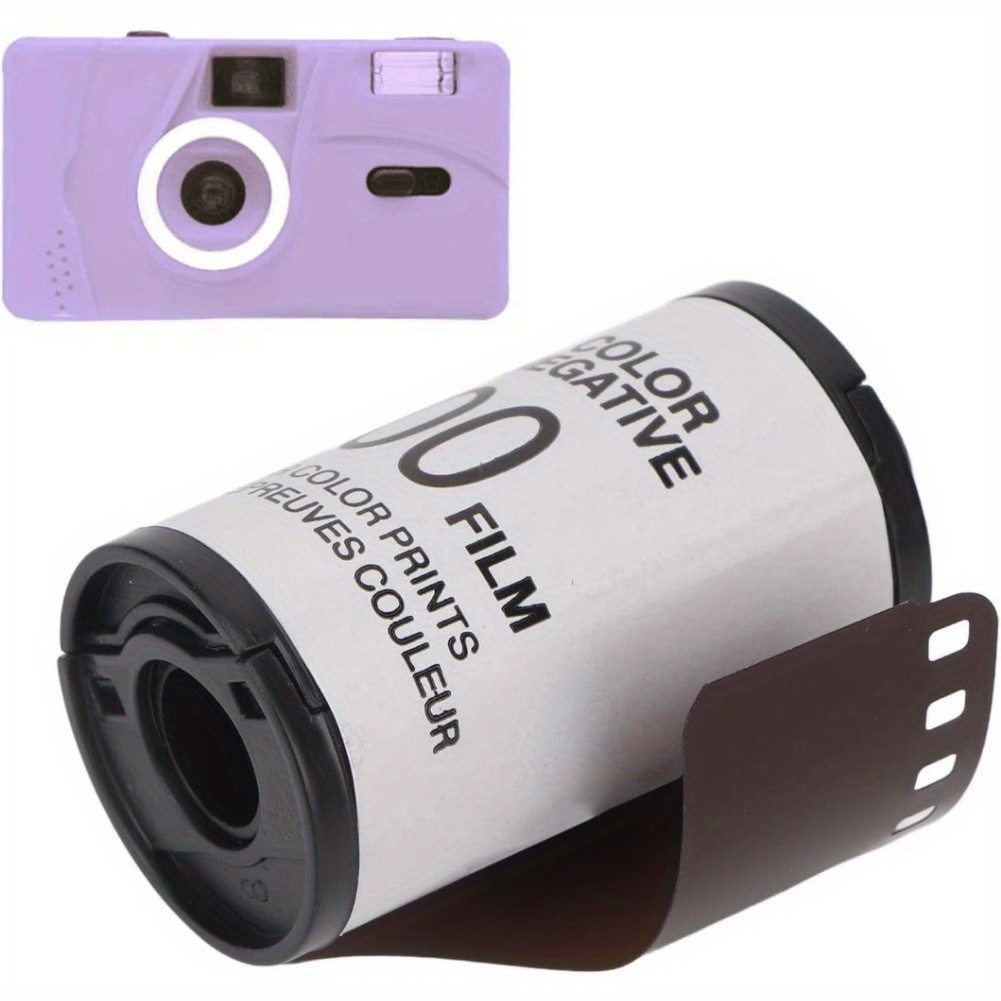 Colour Print Camera Film, 200-250 Degree Light Sensitivity Vintage 35mm  Wide Exposure Range Colour Prints High Contrast for 135 Camera(#3) :  : Electronics