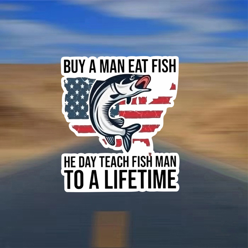 Buy a man eat fish | Cap