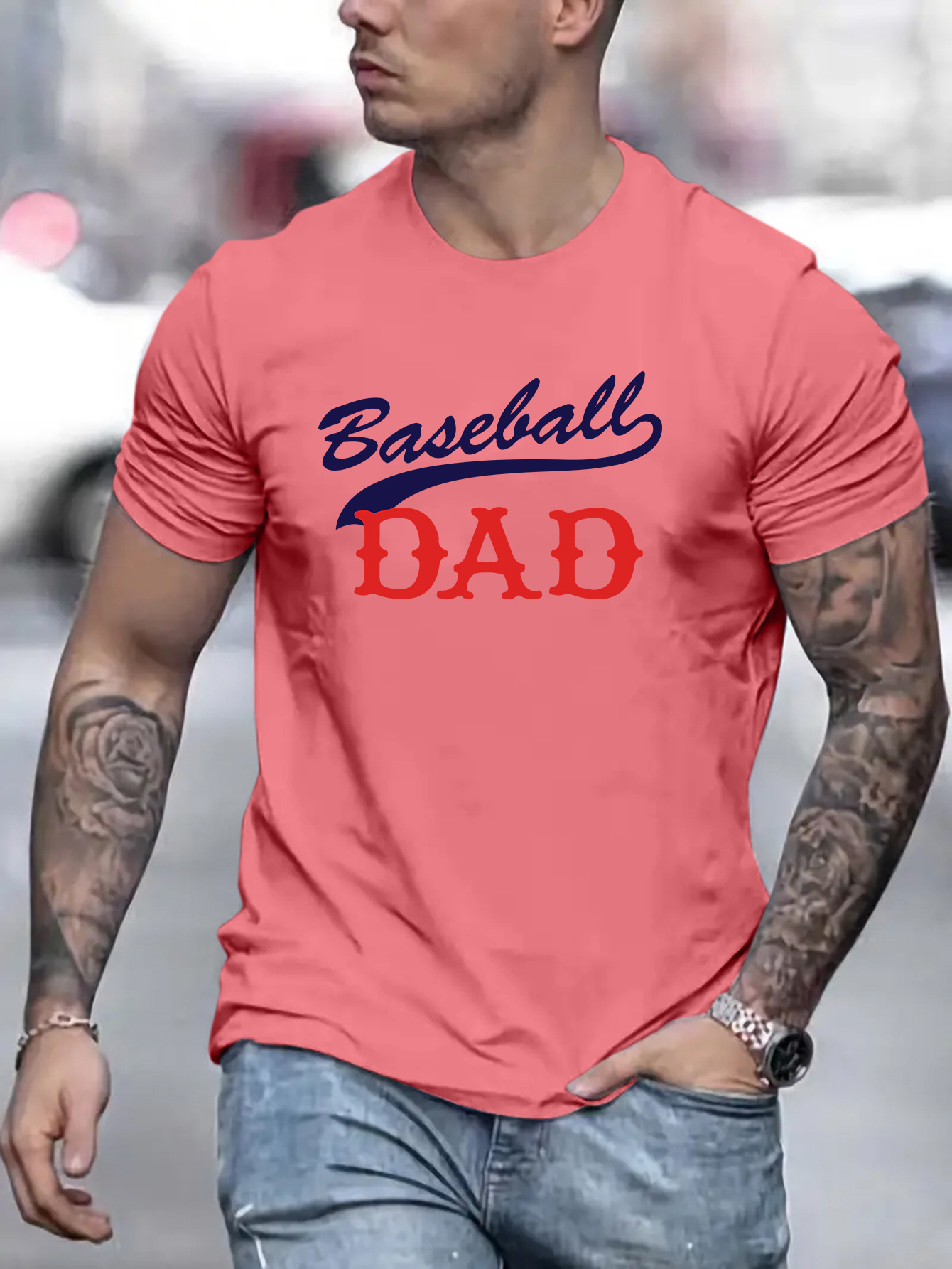 Camiseta Béisbol Hombres Estampado #3 Ee. Uu. Camisa Béisbol - Temu