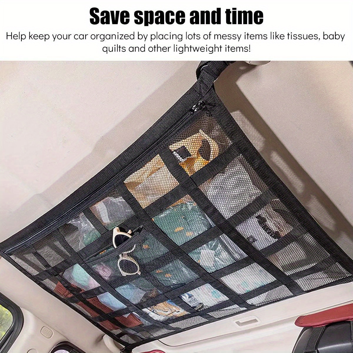 Net organizer for car discount