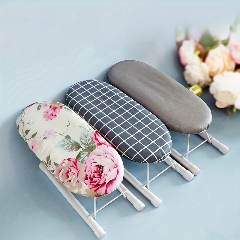 compact stainless steel ironing board for sleeves portable mini ironing pad no power needed details 0