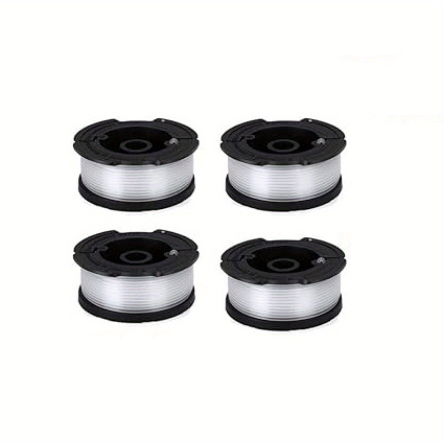 4 Packs String Trimmer Line For Black Decker AF 100 String Trimmer Replacement Spool 30ft 0.065