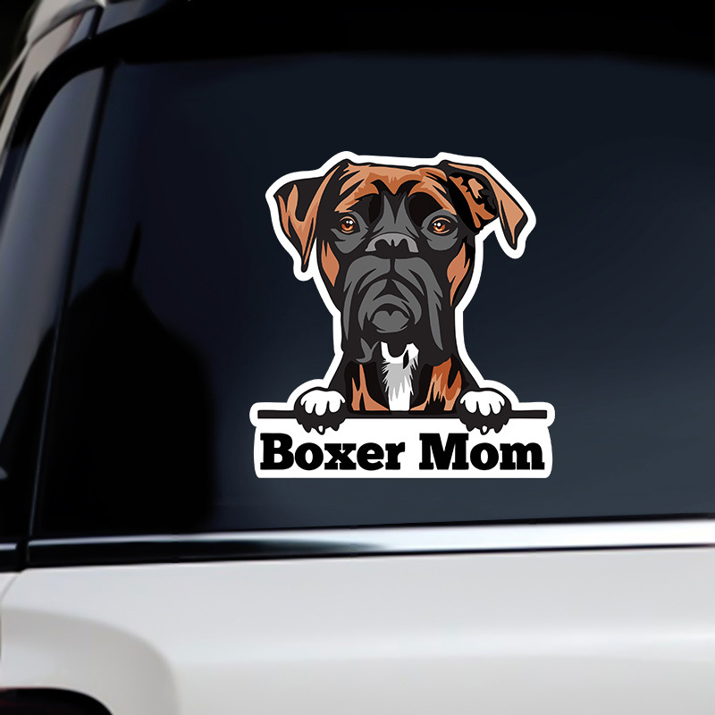 Boxer 2024 mom decal