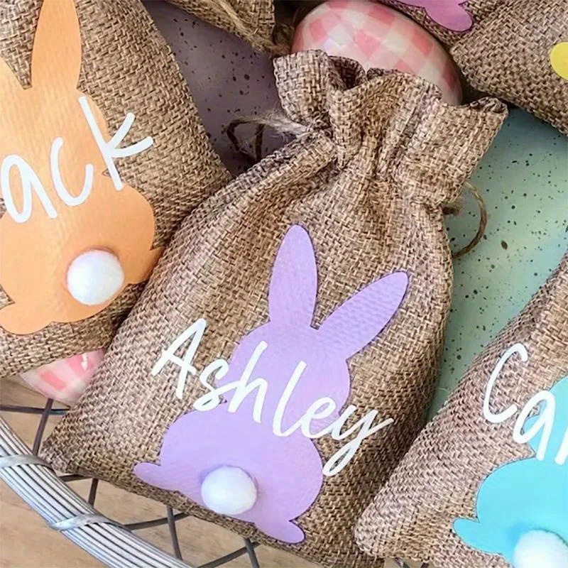 6pcs 8pcs bunny rabbit gift bags   party decorative gift bags great christmas halloween thanksgiving day gift new years gift valentines day gift details 0