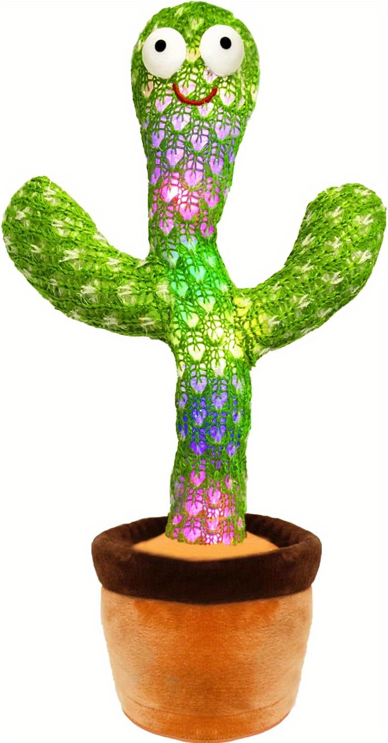 Jouets De Cactus Dansants, Jouets De Cactus Parlants Qui Répètent Et Chantent  120 Chansons Pour Bébés