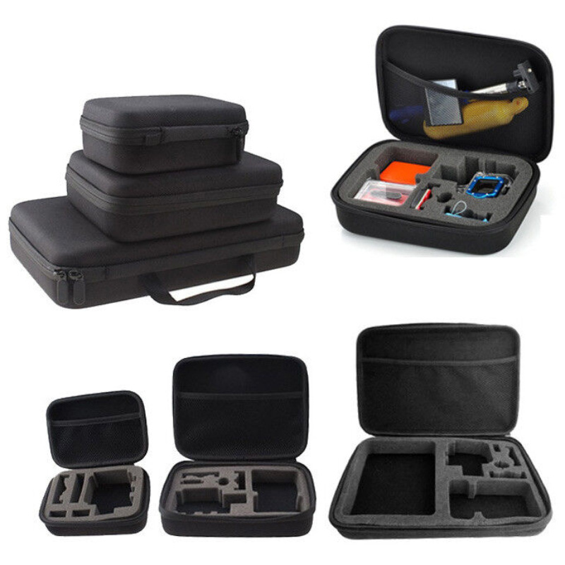 Eva Carry Hard Zip Case Box Fits Hero 10 11 12 Camera - Temu