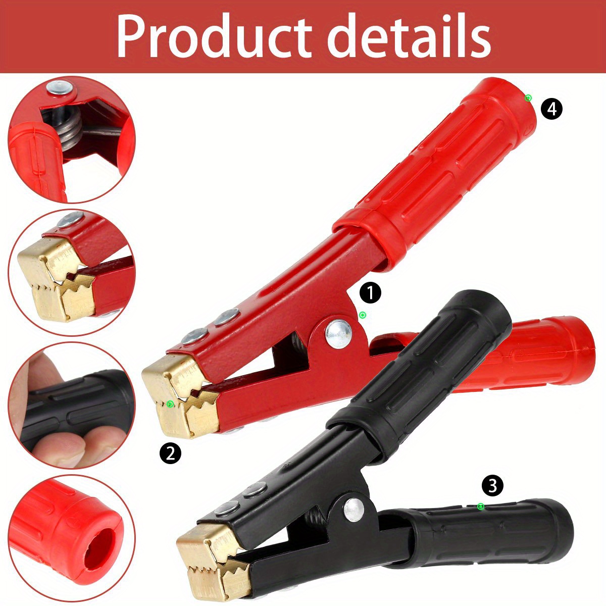 Battery clips for car discount