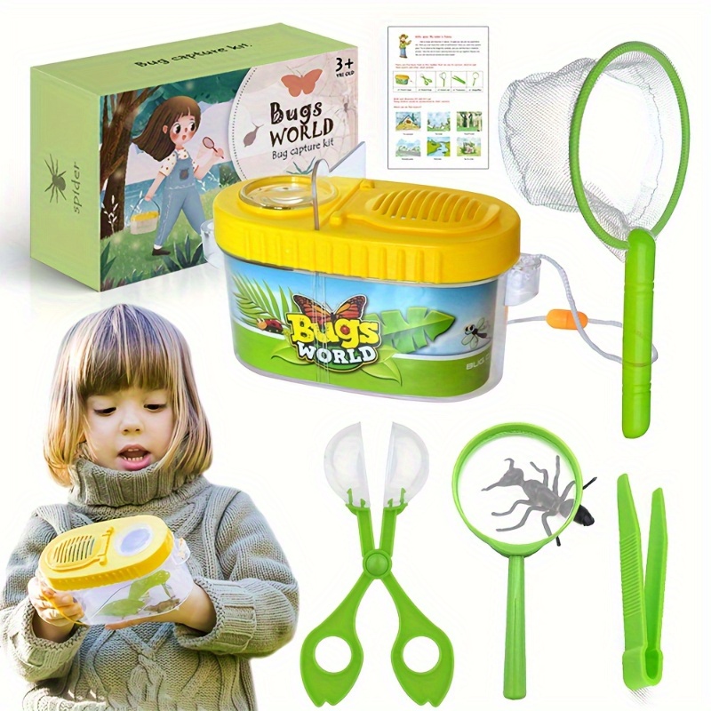 Natural Science Children's Outdoor Adventure Magnifying - Temu
