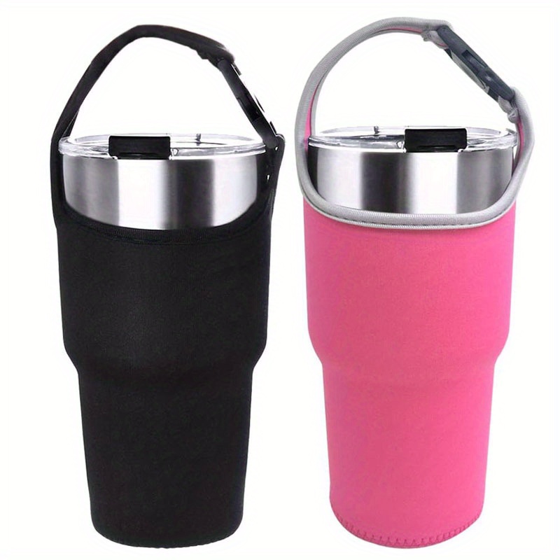 

Hoomtry 30oz Tumbler Carrier Holder Pouch With Strap, Neoprene Sleeve, For Insulated Tumbler Coffee Cup