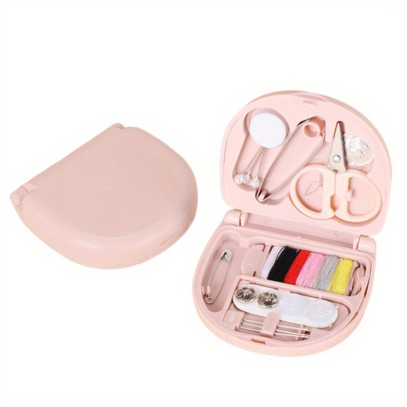 1pc Mini Sewing Box Portable Small Sewing Kit Mini Scissors Button Thread  Sewing Supplies - Arts, Crafts & Sewing - Temu Canada