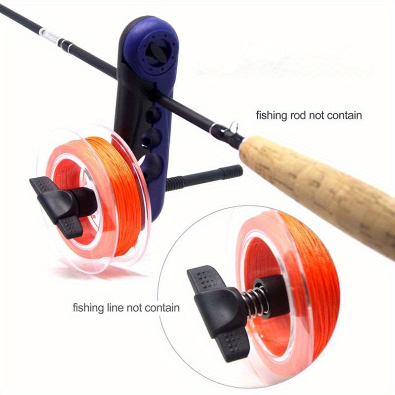 1pc Adjustable Fishing Line Spooler, Portable Universal Fishing Line Winder  For Spinning Reel And Casting Reel, Fishing Accessories