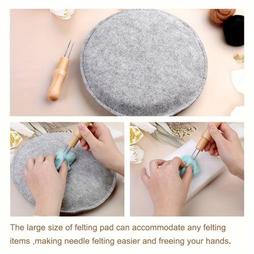 6x6x1 38 inches premium needle felting mat pad grey sponge needle felting pad foam tool needle felting mat your felting projects