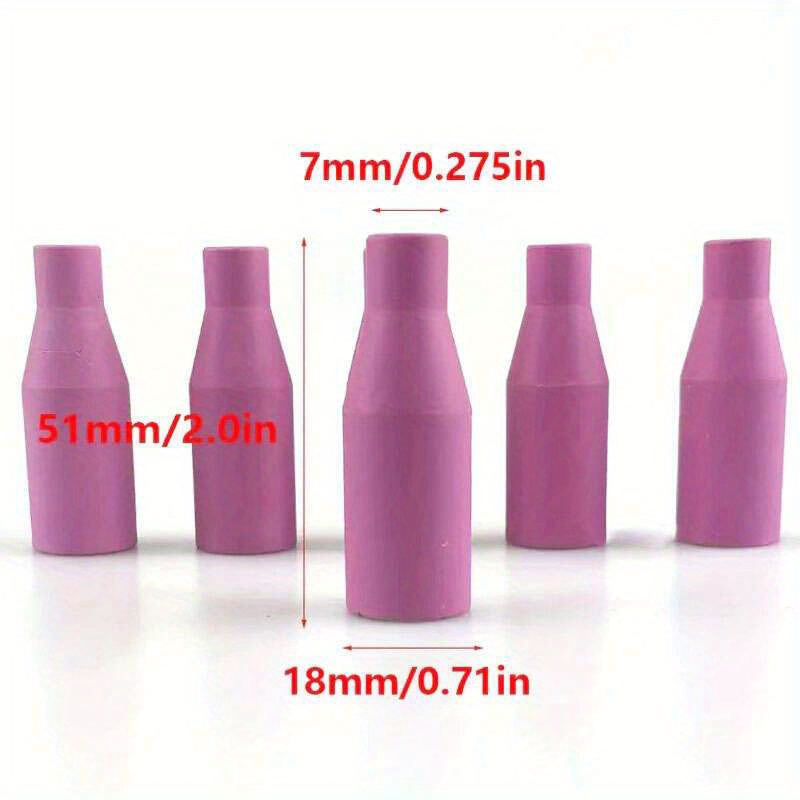 TEMU Mb15ak Mouth Mig Nbc Two-protection Welding Torch Additions 15ak 14ak Ceramic Protective Sleeve, Without Battery