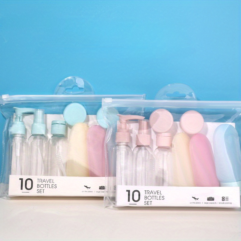 Unicorn Travel Bottles Set With Storage Case For Toiletries - Temu