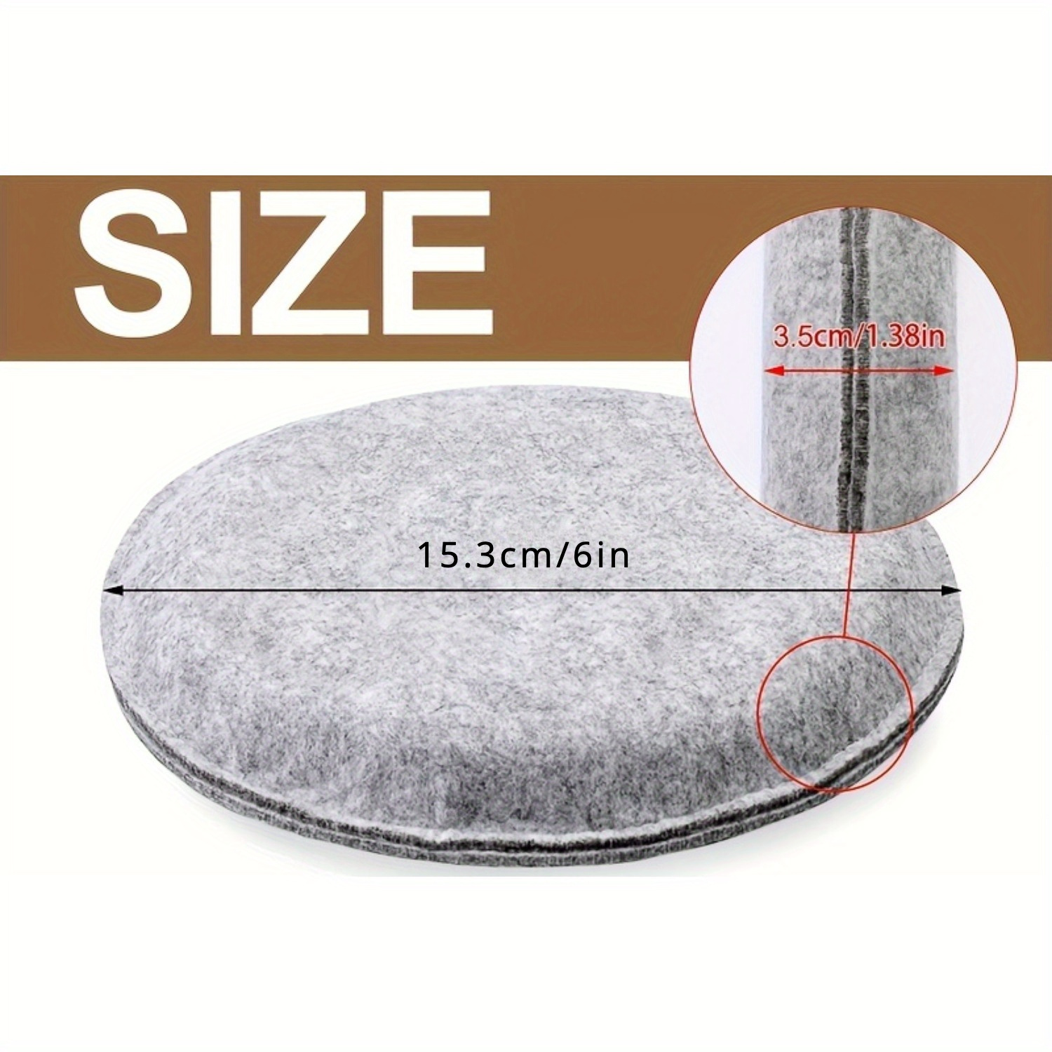 E-shop 6X6X1,38 Zoll Premium Nadel Filzmatte Pad, Graue Schwamm Nadel Filzmatte Schaumstoff Werkzeug, Nadel Filzmatte Steigern Sie Ihre Filzprojekte