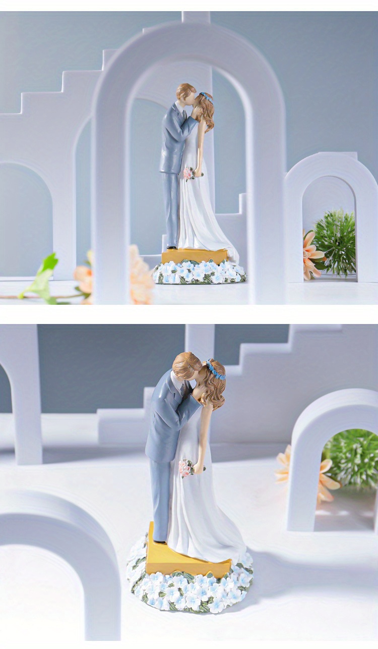 1pieza escultura pareja resina - Temu Chile, image size:750x1286