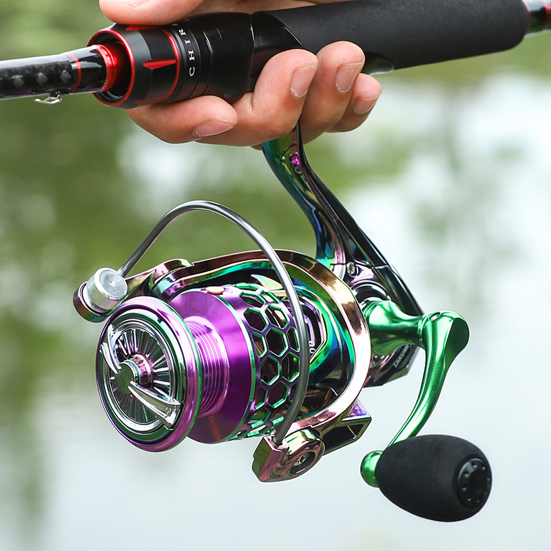 High Speed Gear Ratio Fishing Reel Spinning Reel - Temu