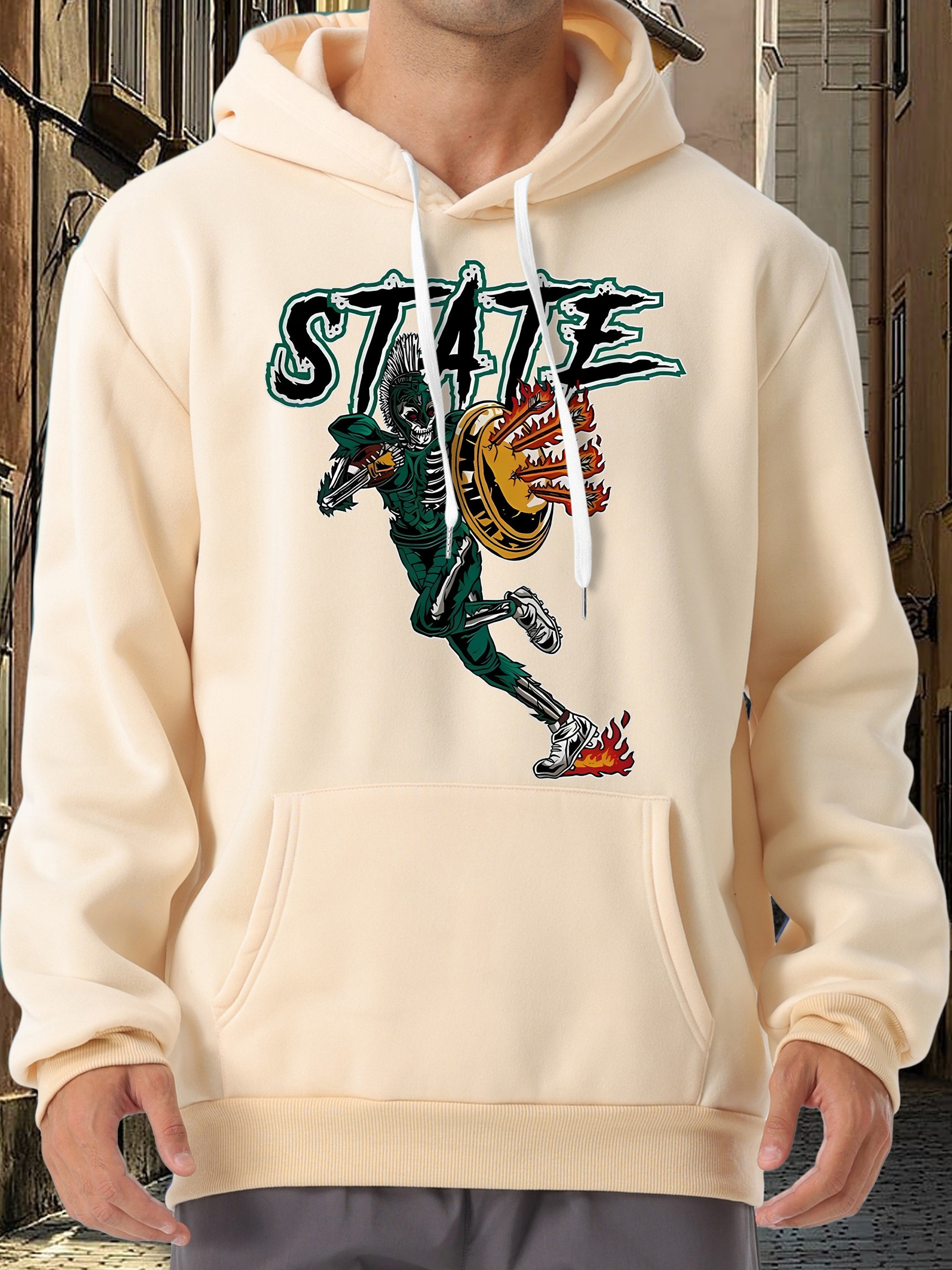 Ranrann Kids Girls Fashion Cute Plaid Pattern Printed Long Sleeves Hooded Sweatshirt Crop Tops Grey Butterfly 7-8 Years