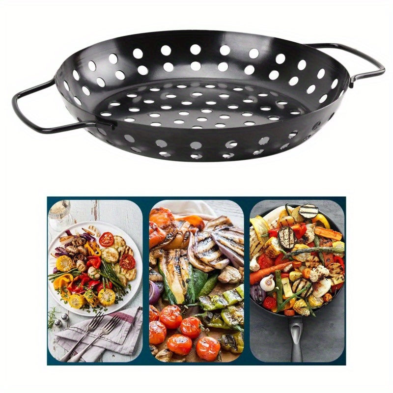 Sartén De Cocina De Acero Al Carbono De 10 Pulgadas Utensilios De Cocina US  NEW