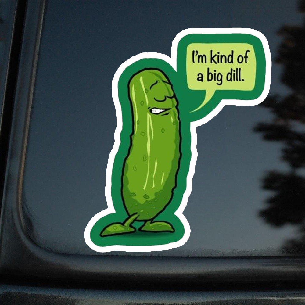 Pickles Sticker Funny Stickers Funny Quote Decals Laptop - Temu