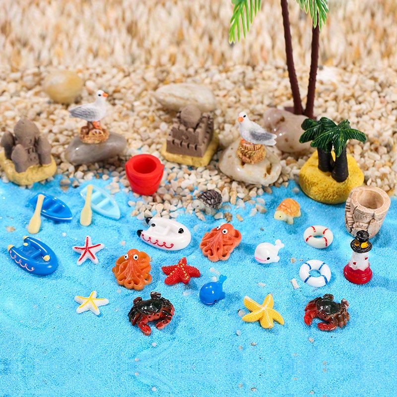 TIHOOD 90 piezas de estrellas de mar pequeñas de 0.4 a 1.2 pulgadas,  estrella de mar, conchas de mar, decoración de manualidades de playa  (amarillo)