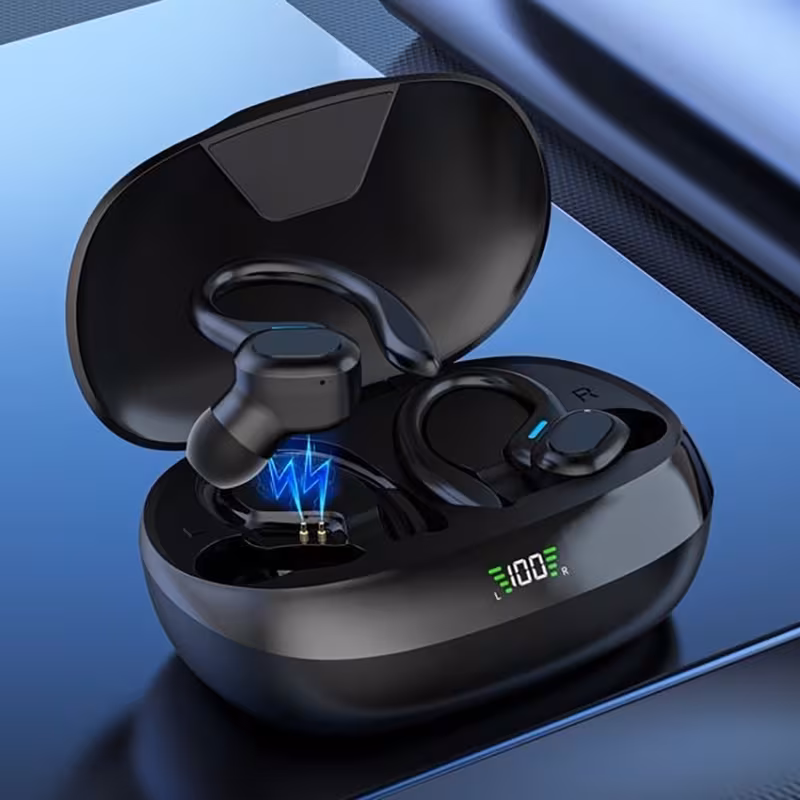 Wireless5 3 Earbuds Earhook Wireless Sport Headset Tws