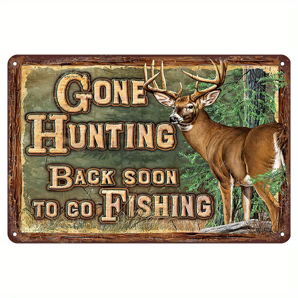 Duck Hunting Knowledge Funny Metal Tin Sign Novelty Home - Temu