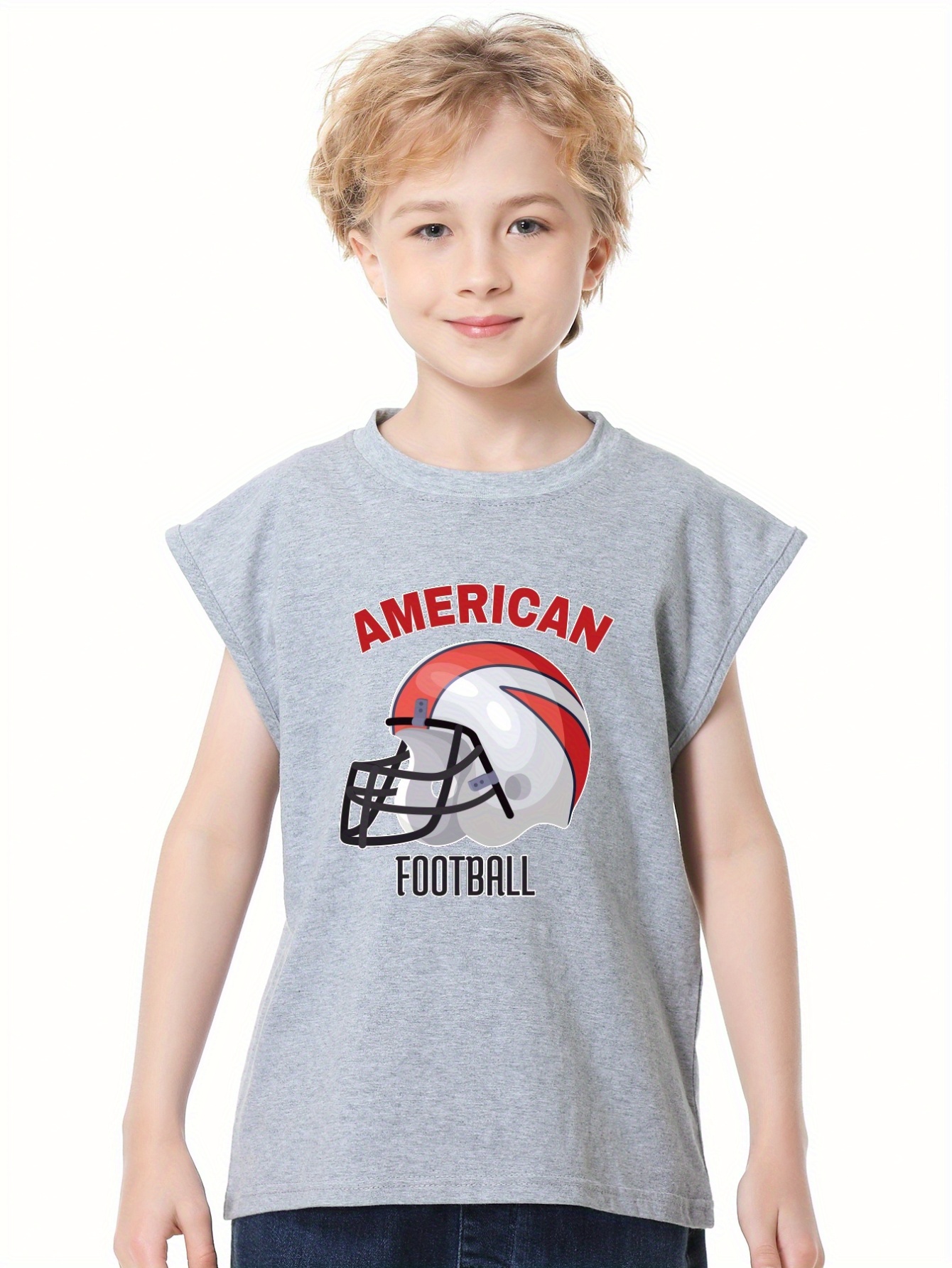 American Football Helmet Stylish Graphic Print Boys Creative - Temu New ...