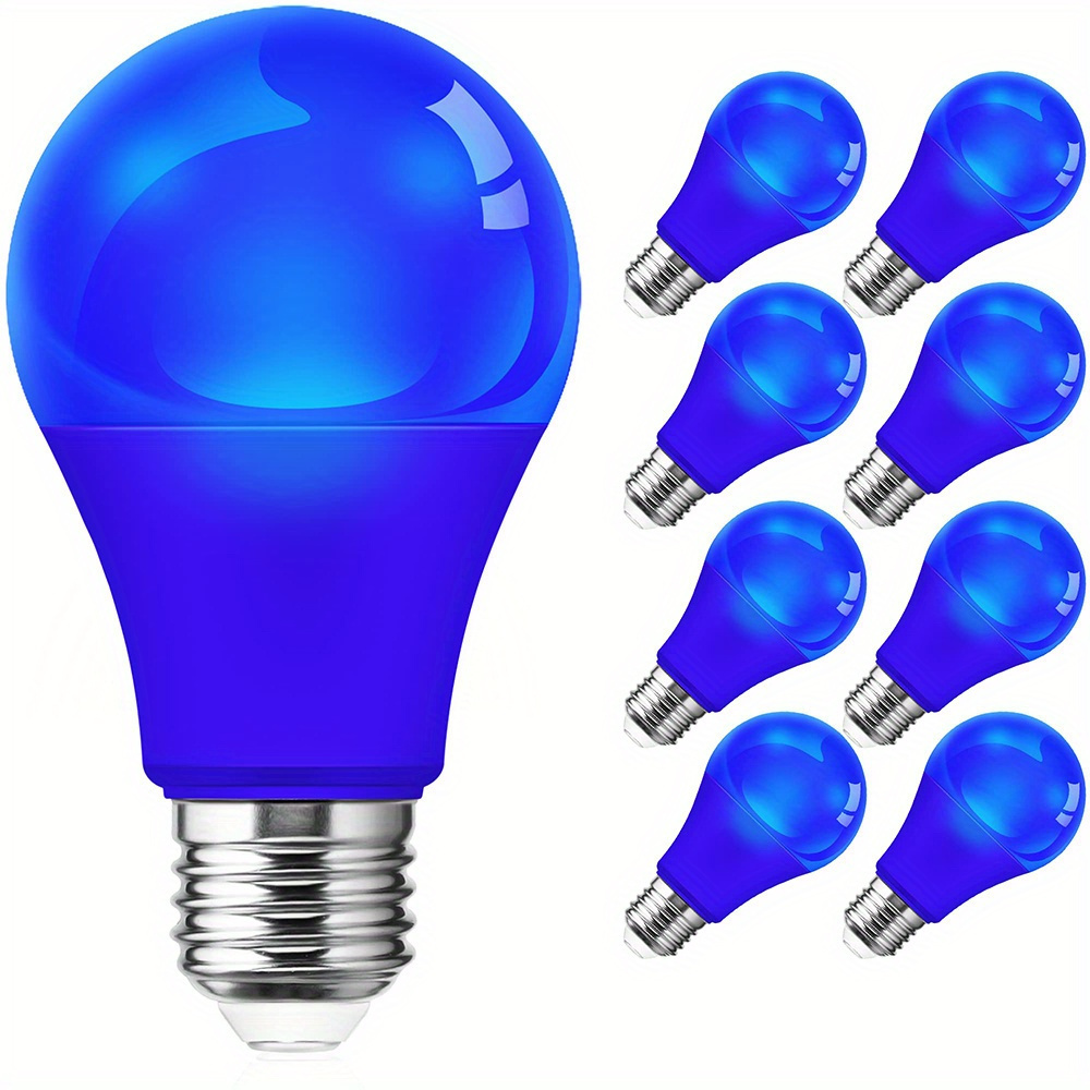 LOHAS - Focos recargables, bombilla azul de emergencia para cortes de  energía en el hogar, 12 W, 1200 mAh, batería de reserva para el hogar
