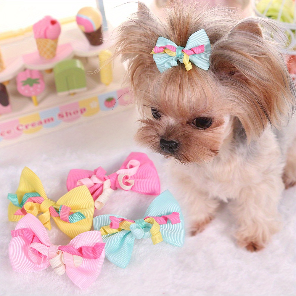 Cute puppy clearance bows