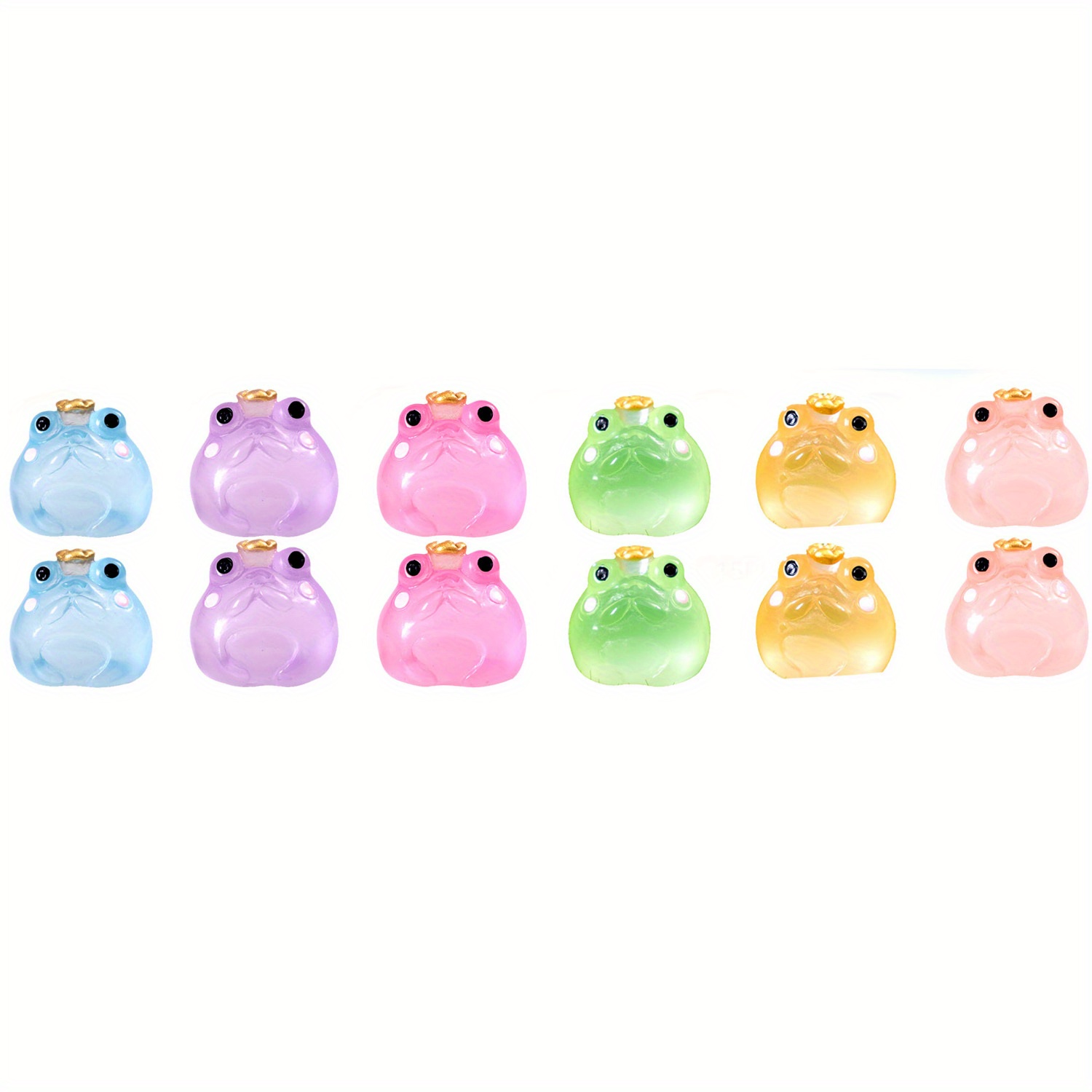 Resin Mini Frog Miniature Figurines Mini Animals Figures - Temu