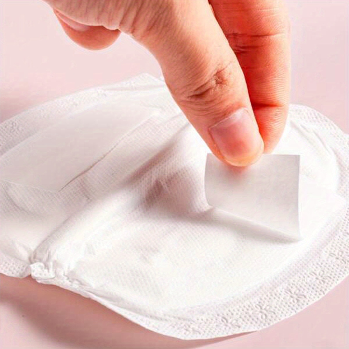 50pcs   pads cotton soft and comfortable breast pads disposable breast pads details 2