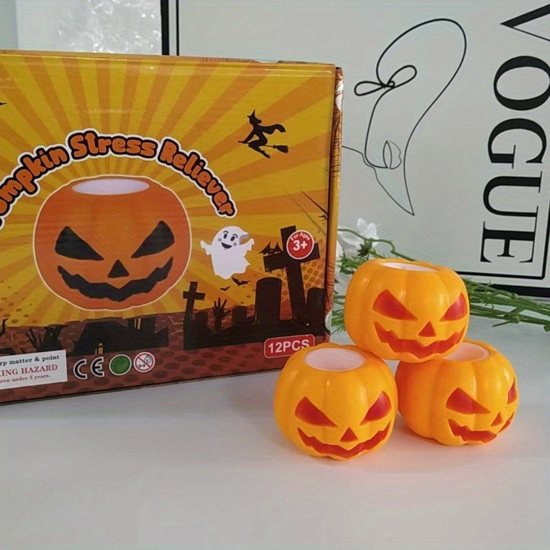 1pc Zucca Di Halloween Pipistrello Teschio Fantasma Giocattolo Di  Decompressione, Ingannevole Halloween Horror Decompressione Giocattolo Di  Sfiato, Colla Morbida Palla Giocattolo Di Sfiato Per Bambini Adulti, Forma  Di Animale Giocattolo Di Decompressione