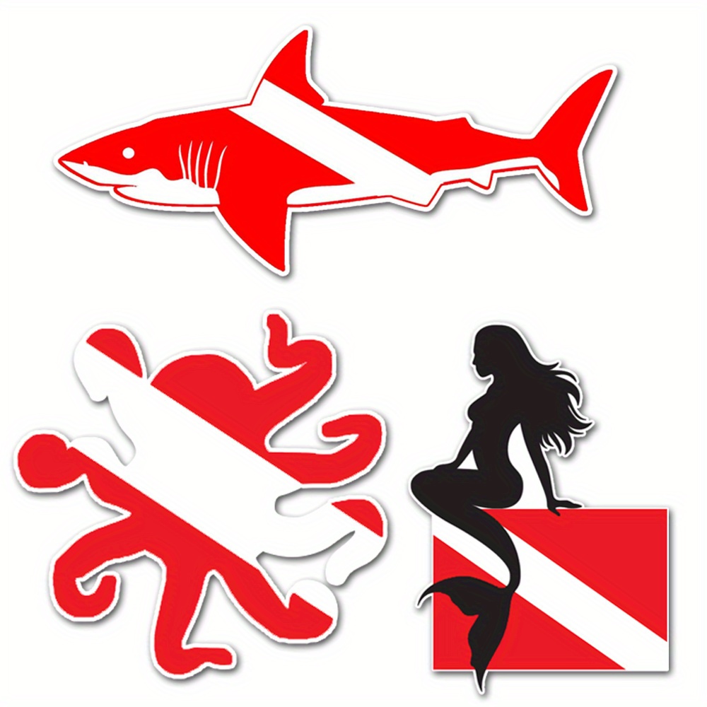 Shark Sticker - Temu