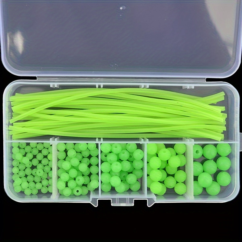 Round Fishing Rig Beads Soft Erbium Float Silicone Material - Temu