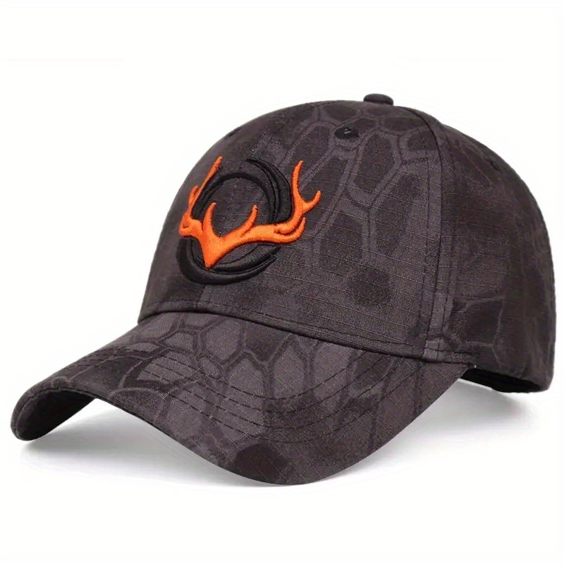 

Casquette De Baseball Camouflage Avec Broderie D'animaux, Légère Et Ajustable Pour La Chasse, Le Tir Tactique Et Le Golf, Pour Femmes