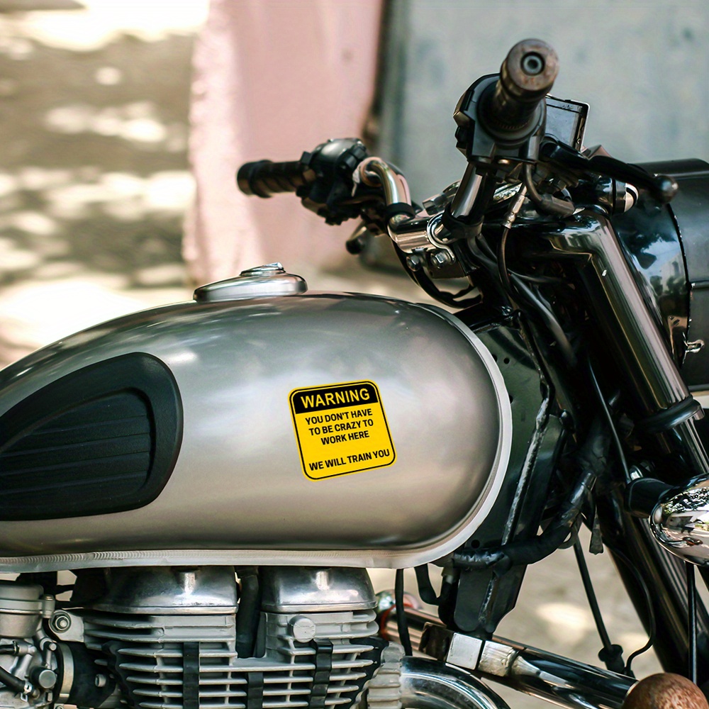 Funny Warning Bumper Sticker - You Are Getting On My Nerves Decal 3x6 Inches