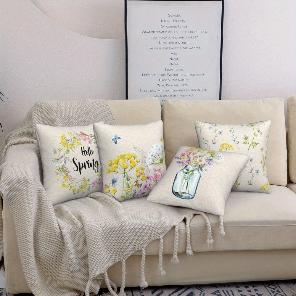 Spring pillows best sale for couch