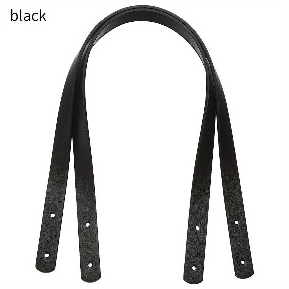 2pcs New Detachable Synthetic Leather Bag Belt Handbag Band Handle Shoulder Bag Strap Gift Box Handle Band Diy Bag Accessories