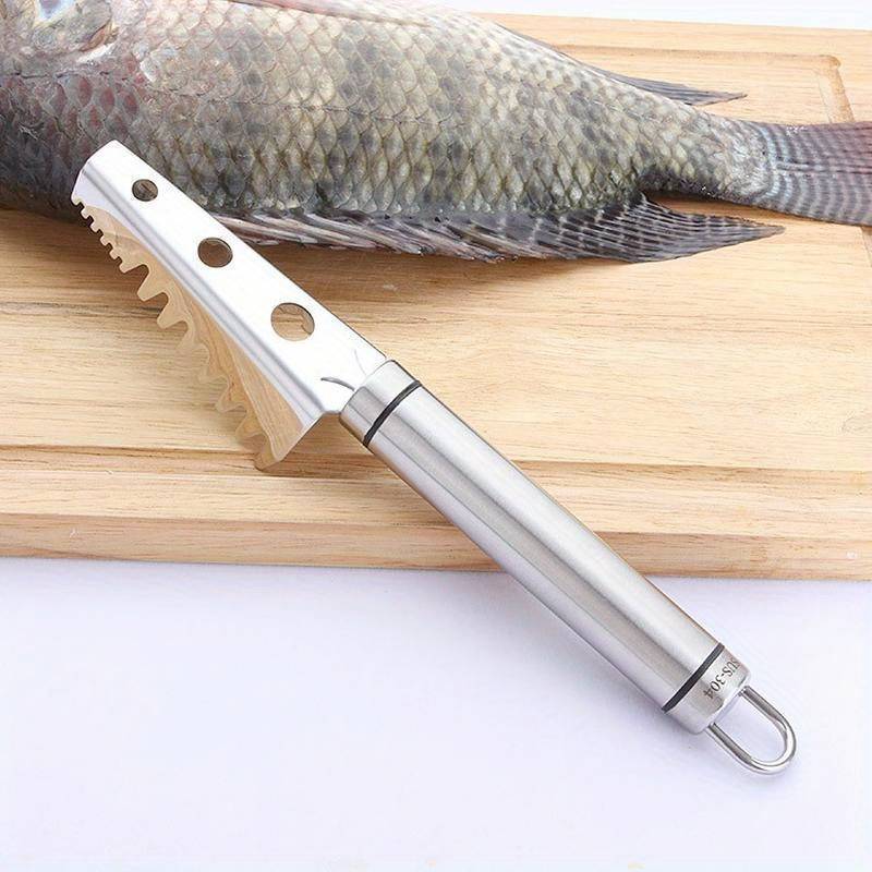 Stainless Steel Fish Scale Remover Cleaner Scaler Descaler Tool Kitchen  Gadget