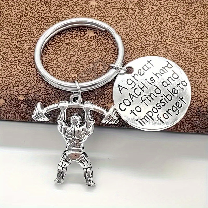 1pc trainer fitness keychain men great hard find Temu