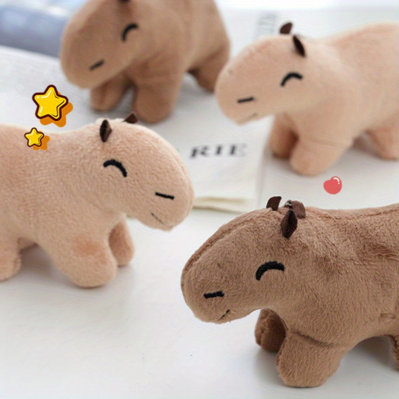 

Car Hanging Pendant - Cute Capybara Stuffed Animal Key Chain